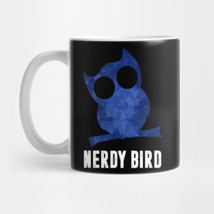 Nerdy Bird Owl Mug